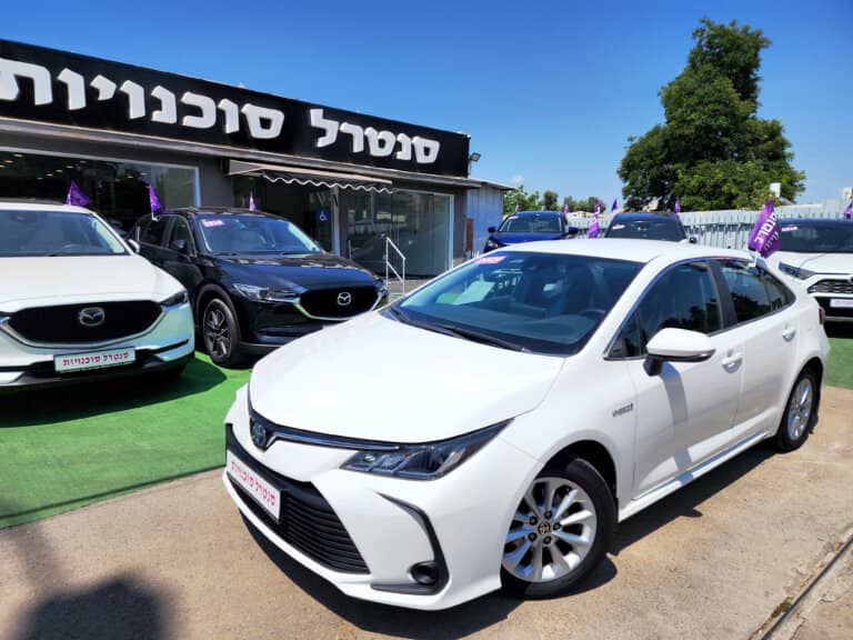 הלוואה לרכב טויוטה