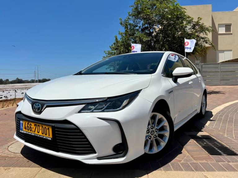 הלוואה לרכב טויוטה