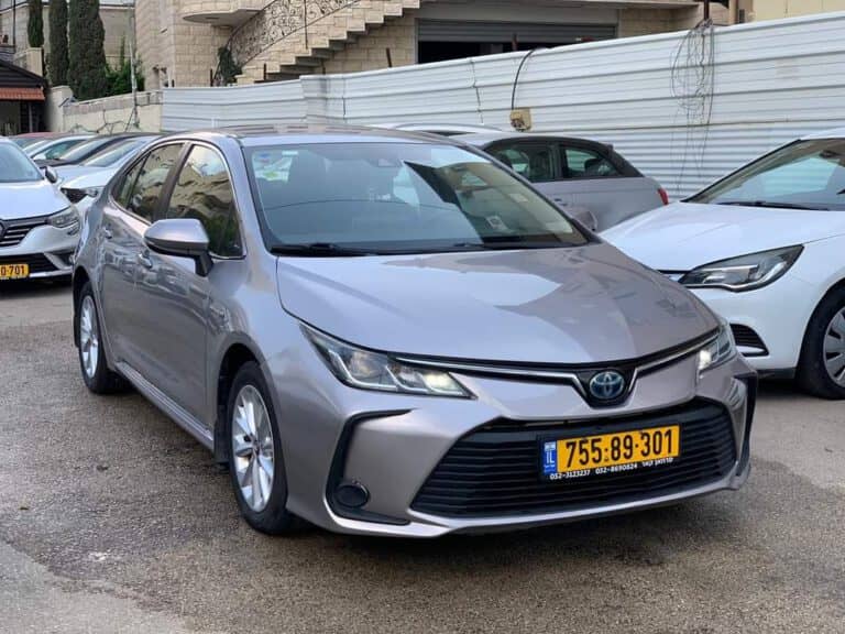 הלוואה לרכב טויוטה