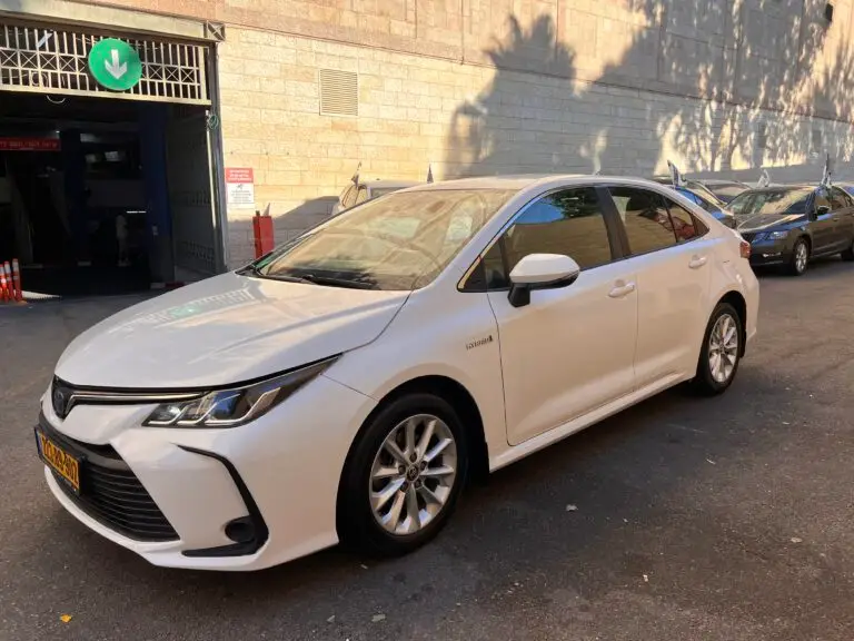 הלוואה לרכב טויוטה