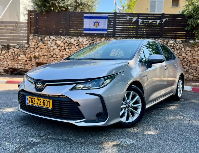 הלוואה לרכב טויוטה