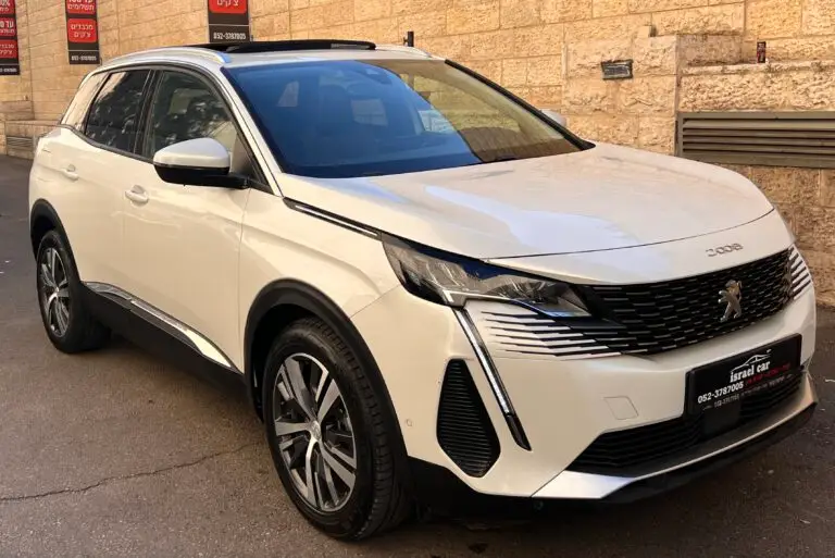 הלוואה לרכב פיג'ו