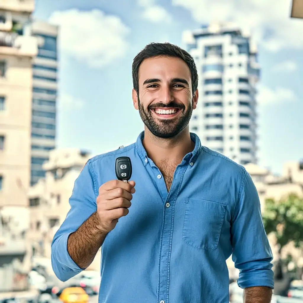 הלוואה לרכב - אילוסטרציה ב-AI