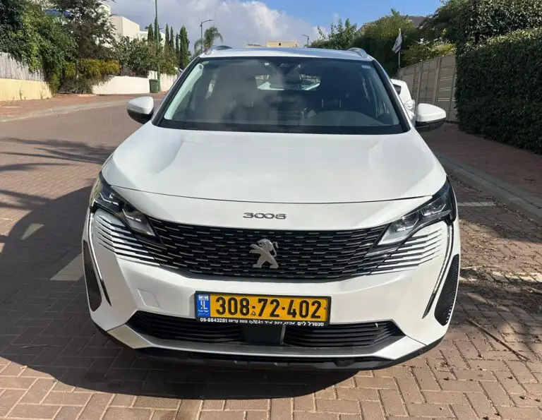 הלוואה לרכב פיג'ו