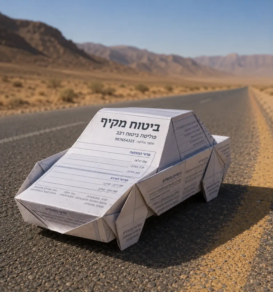 מימון לרכב בלי חובת ביטוח מקיף
