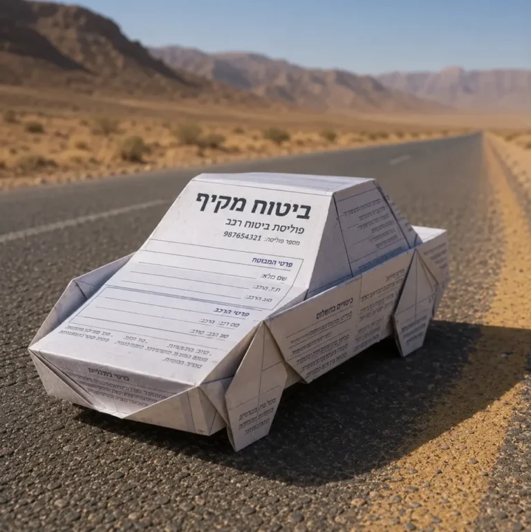 מימון לרכב בלי חובת ביטוח מקיף